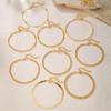 European and American multi-layer metal jewelry simple personalized chain bracelet bohemian fashion multi-layer stacked bracelet set