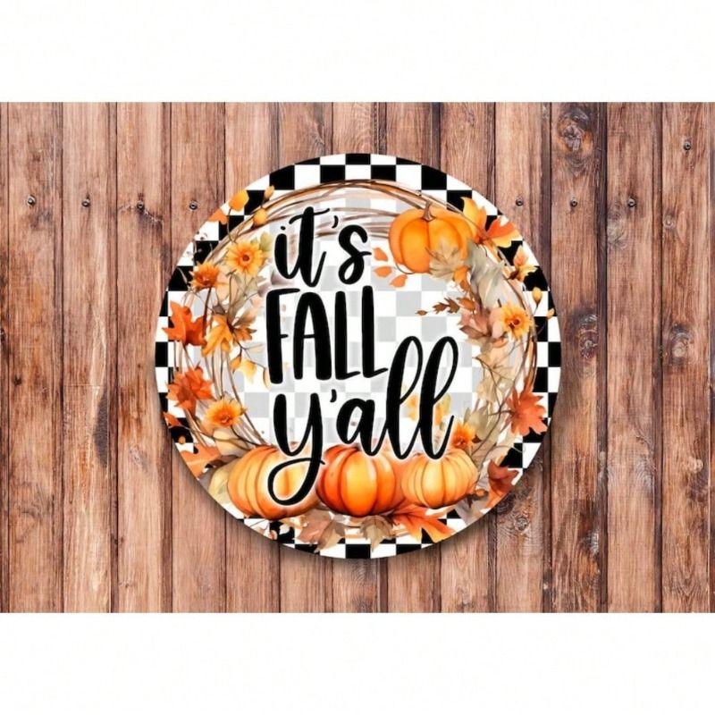 Decorative Metal Wall Art Sign 20x20 Cm Retro Tin Poster