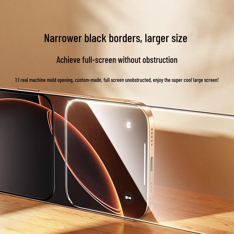 UGREEN Corning Glass Screen Protector for iPhone 16 Plus/15 Plus