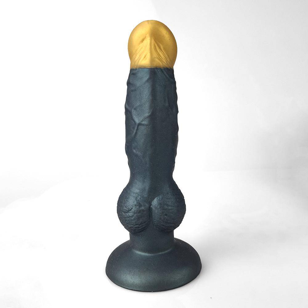 Realistic Dog Dildo Simulation Penis Animal Dildo Anal with Suction Cup Adult Toy Cheap Sex Toy for Woman Lesbian Strapon Dildo