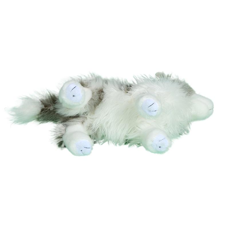 New Creative Doll Doll Grey White Cute Shepherd Dog Plush Toy Doll