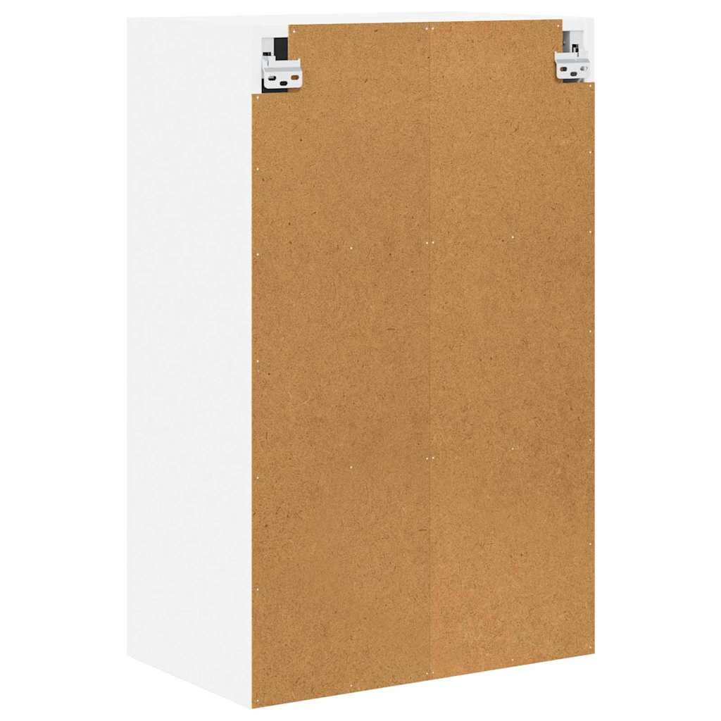 Hanging Cabinet with Storage White 50 x 31 x 80 cm Wood Based Material