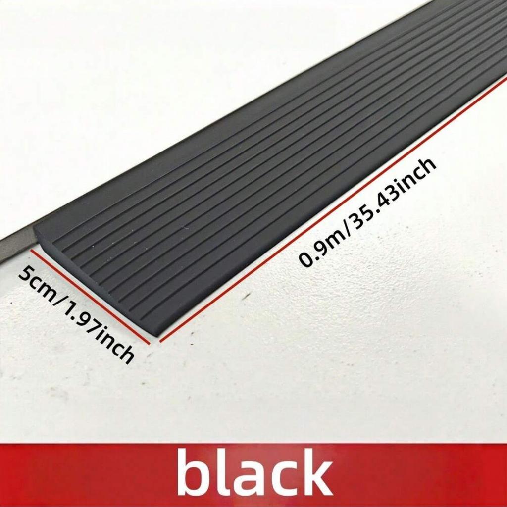 1PC 0.9m/35.43inch self-adhesive threshold ramp decorative strip, self-adhesive slope pad, suitable for threshold and home decor