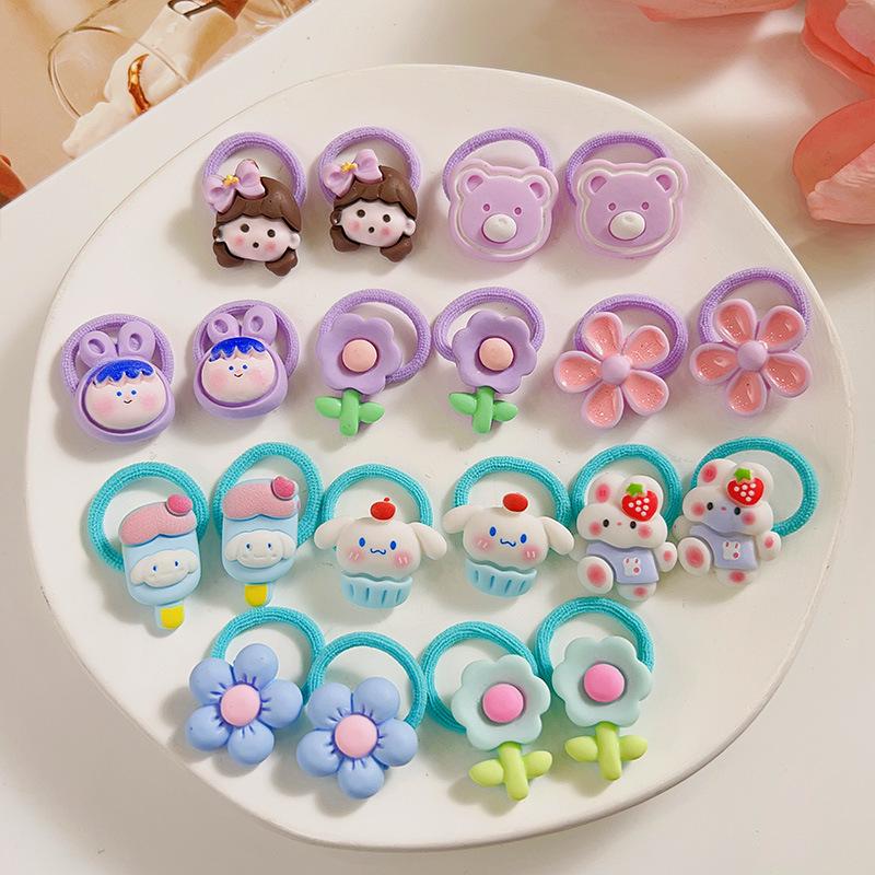Baby & Toddler Elastic Hair Ties - No Damage Hair Accessories for Infants & Little Girls