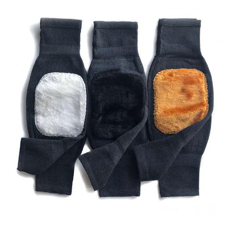 Winter Warme Knieschützer Beinwärmer Outdoor Radfahren Mit Dickem Samt Für Herren- Und Damengelenke Warme Kniebandage