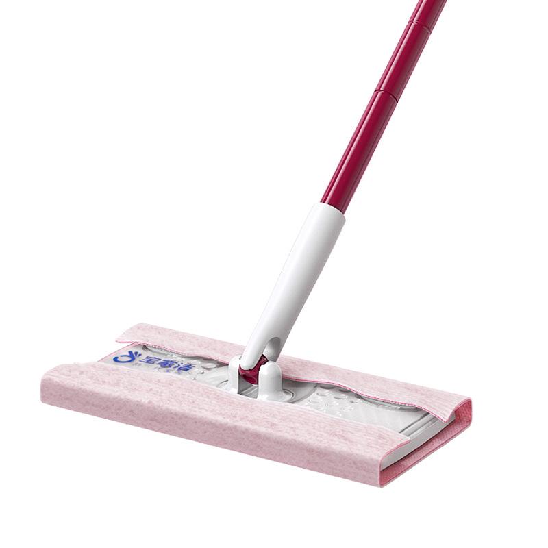 Baojia Jie Electrostatic Mop: Disposable Vacuuming Dry Cloth Mop for Easy Floor Dust Removal