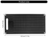 Multipurpose 50W 12V Flexible Solars Panel Set Convenient for Camping Hiking and Emergency Backups Power Supply