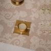 Alma Cross-Form Handmade Brass Tealight Holder