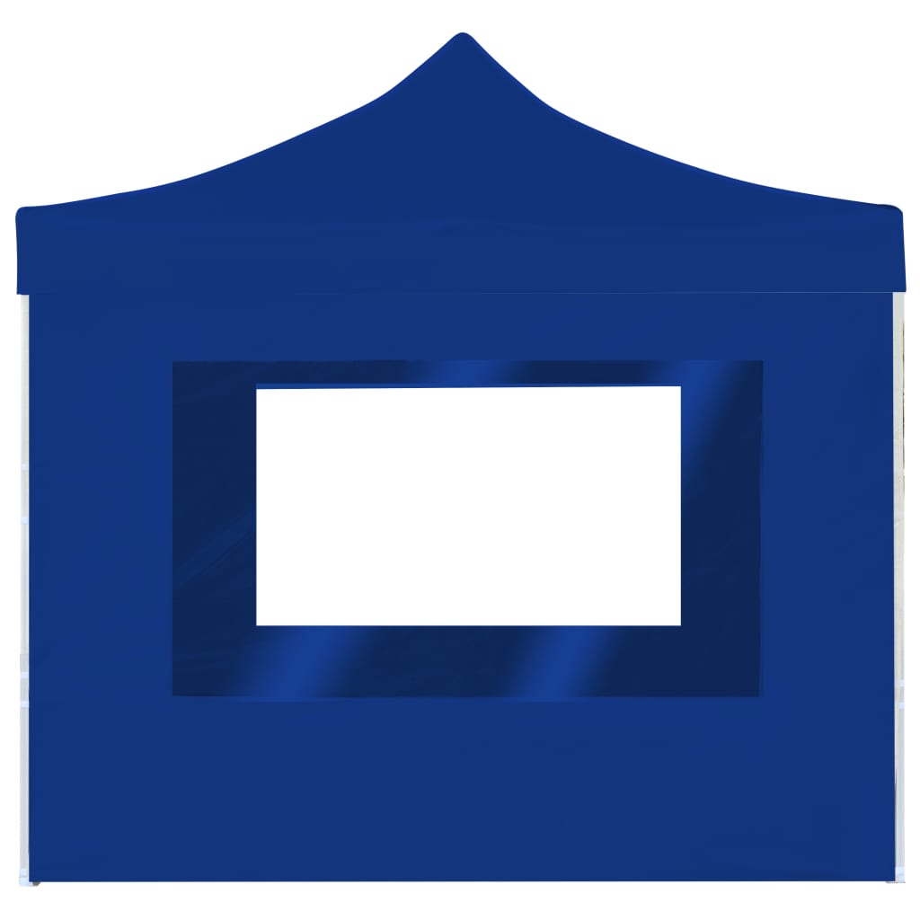 Profi Party Tent Foldable with Walls Aluminum 2*2 M Blue