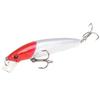 1PACK/10 section Fishing Lure Crank Bait Swim bait Bass Shad Dace 3D eyes Fishing Tools