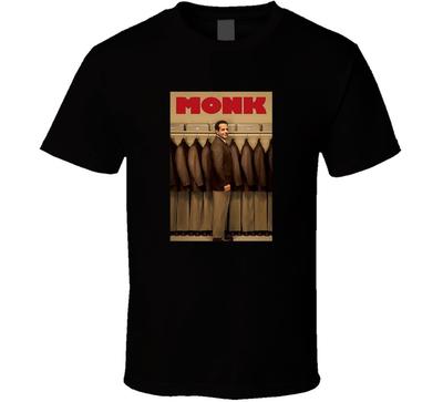 Koszulka z serialu Monk Amerykański serial telewizyjny Koszulka Unisex