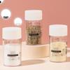 Spice Jar Plastic Seasoning Bottle Container Sugar Shaker Dispenser for Storing Spice Seasoning Powd