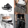 Retro Metal Inspired Buckle Belt With Hollow Out Design Fashionable Outfits