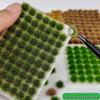 70 Miniature Seasonal Grass Clumps for Model Train Scenery and Military Dioramas
