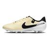 Nike Tiempo Legend 10 Rundzehen Komfortable FG Fußballschuhe Unisex Fußballschuhe Gelb Weiß Schwarz DV4339-700