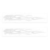 Tiger Flame Body Stickers Reflective Self-adhesive Stickers Motorcycle Car DIY Decorative Stickers Car Decoration Accessories