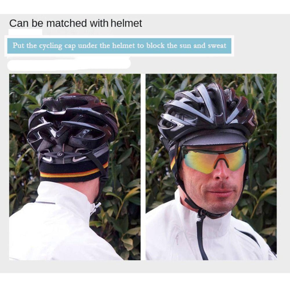 Quick Drying Helmet Liner Cap Breathable Outdoor Sun Hat Classic Summer Cycling Cap