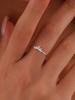 925 Sterling Silver Personalized Simplicity Crown Zircon Ring For Women Engagement Wedding Luxury High Quality Fine Jewelry