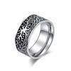 Thanksgiving Stainless Steel Family Engraving Rings - Parent-Child Gift