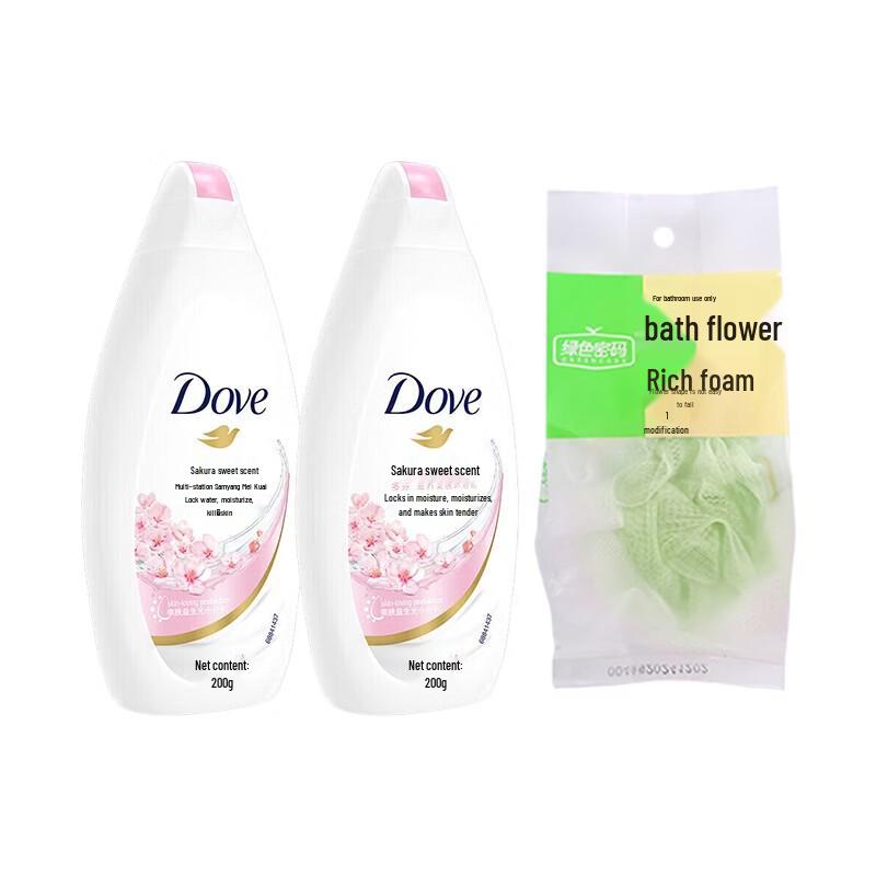 Набор питательного молочка для душа Dove Цветение вишни