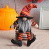 Handmade Faceless Gnome Ornaments Cute Rudolph Gnome Ornaments Halloween Long-legge Gnome  Kids Toy