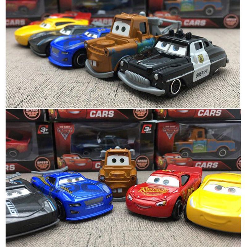 Pixar Cars 2 McQueen Metal Toys Model Car Birthday Gift for Kids Boy