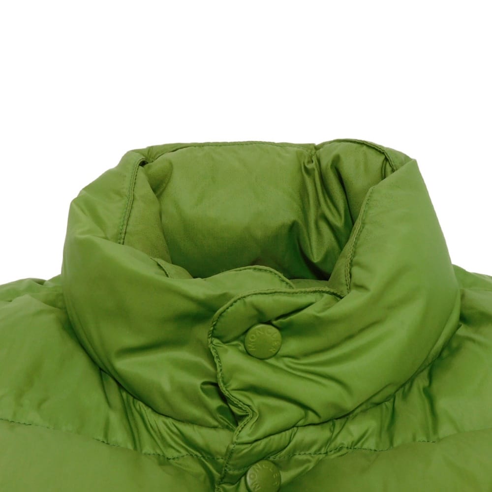 Used 12262 ZEED 43330 50 68959 7865 0 Logo Patch Gilet Button Zipper Pepper Japan Nylon Lat Green Men's from Japan