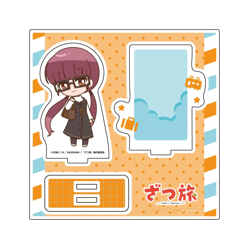 ТВ Аниме  Это Путешествие  03 Юи Уноки [Иллюстрация в стиле ПОП-АРТ] Акриловая подставка-пластина