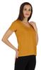 Inkmeso Womens Short Sleeve V-Neck Shirts Casual Regular Fit Tee T-Shirt Basic