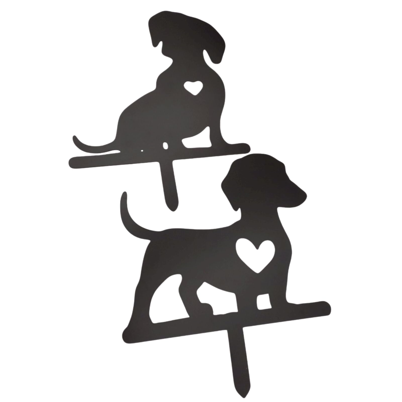 

S.T.S.G Garden Pick, Dog, Gardening Object, Ornament, Gardening Accessories, Plate, Garden Decoration (D)