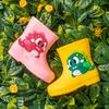 Kids Girl Boy Rain Boots Waterproof Toddler Rainboots Children's Shoes Rubber Boots Kids Baby Cartoon Dinosaur Water Shoe
