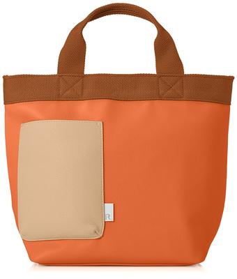 Horizontal Synthetic Leather Tote Bag EU Deli Clore 1407 [Rootote] Women's