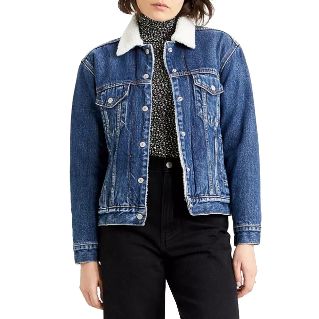 Levi's Trucker Jacket, Womens blue Jacket