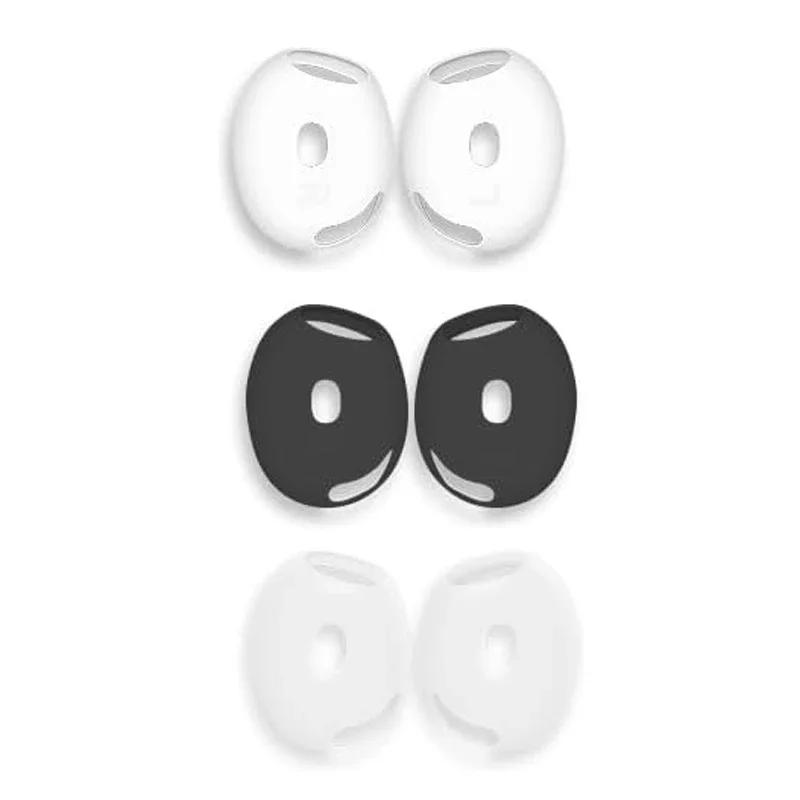 Soft Silicone Anti Slip Ear Tips For AirPods 4th Generation 2025 Ultra Thin Replacement Eartips Earbuds Skin Cover for AirPods 4