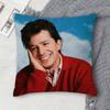 CCharlie Puth Doublesided Printed Square Decorative Cushion Cover for Sofa Living Room Home Decor