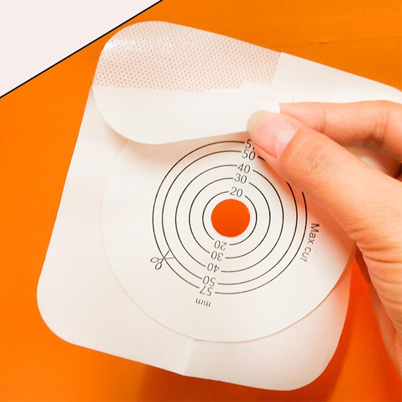 10 Stück Kolostomiebeutel Loch Einteilig Entleerbar Stomabeutel Stomaversorgung Beutel Mit Clips Verschluss Kolostomiebeutel Leckage Verhindern