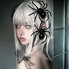 Versatile Halloween Simulation Spider Hair Clip Black Realistic Prank Prop for Hair Costume Halloween Party Home Decor