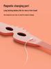 Portable Red Light Silicone Eye Mask: Rejuvenating Photonic Therapy & Hot Compress for Home Use