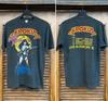 Vintage 1985 Krokus Band Music Tour T-shirt, Size S-4XL