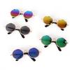 Pet Sunglasses Retro Dogs Round Sunglass Cosplays Accessory for Cats Small Dogs