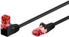 Microconnect U/Utp Cat6 2M Schwarz Pvc 1 X 90°