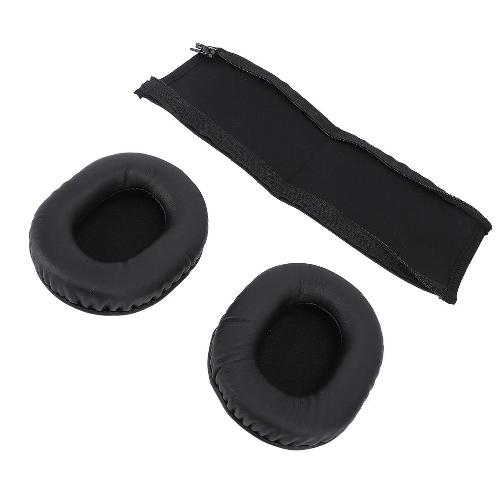 Earpad Headband Protector Set Replacement Ear Pads Headband Cover for M50X M40X M30X M20X Headphone