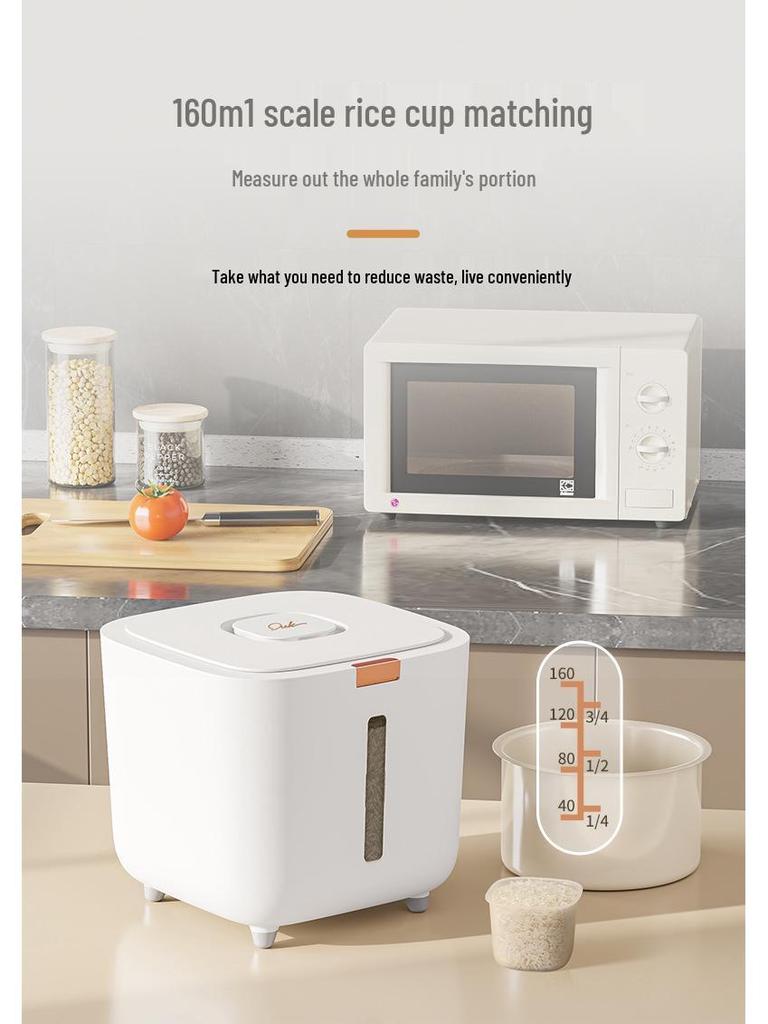 High-End Insect-Proof Moisture-Proof Food-Grade Rice and Flour Storage Container