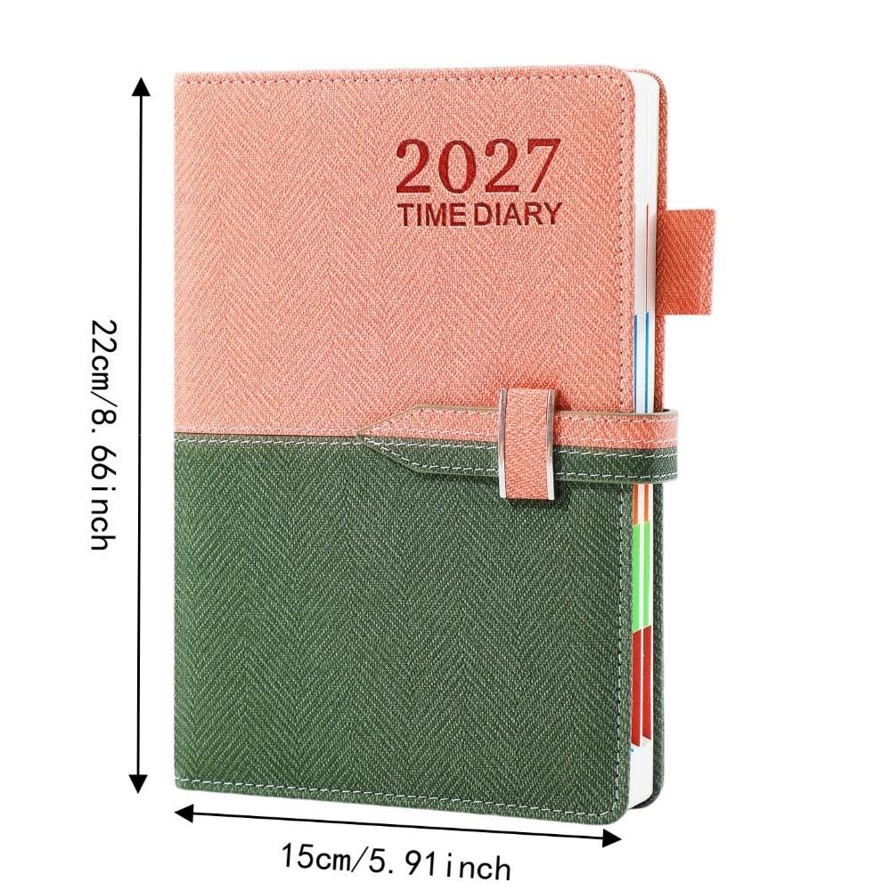 Calendar Notebook 2027 Schedule Book A5 Time Management Planner Personal Diary