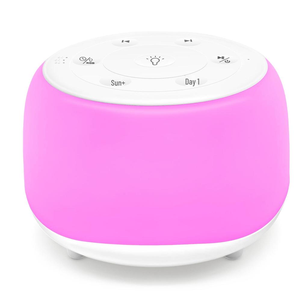 Portable Baby Sleep Aid with Night Light & White Noise Speaker