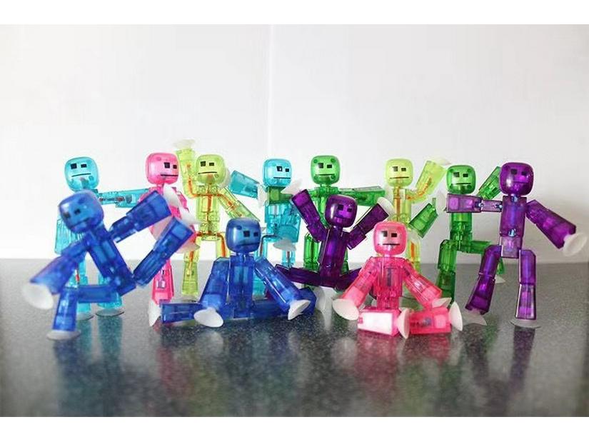 Le Toys Twisty Stickman: Creative Changeable Doll with Suction Cup