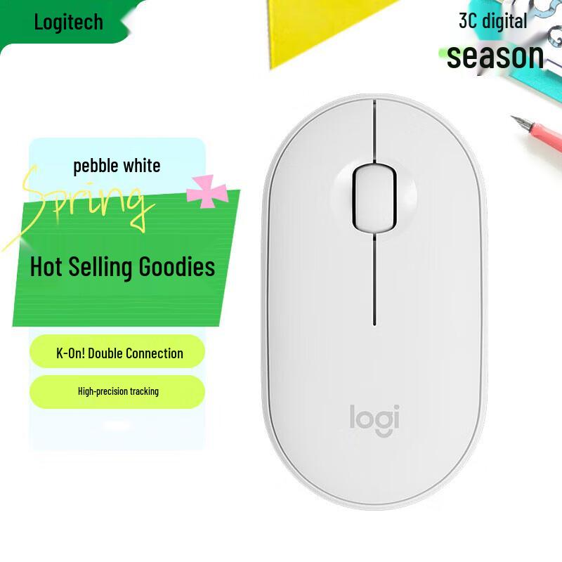 

Logitech Pebble Wireless Bluetooth Silent Mouse