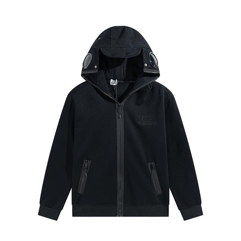 Trendiger Unisex Kapuzenpullover mit Reißverschluss und gestickten Buchstaben – Europäischer & Amerikanischer Stil