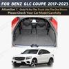 For Mercedes-Benz GLC Coupe C253 2017- 22 21 20 19 18 Car Trunk Mat Car Cargo Liner Protective Pad Interior Accessories