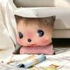 Cute MMonchhichiS Various Sizes Square Pillow Case For Car Home Bedchamber Decor